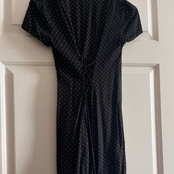 Black and White polka dot dress - Picture 3 of 5